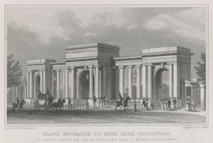 Arco di Trionfo, ingresso a Hyde Park, Londra
