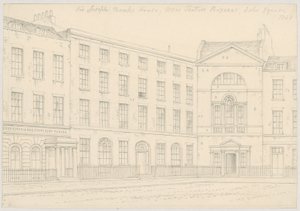 Bazar di Trotter, Soho Square da Thomas Hosmer Shepherd