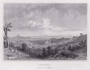 Wells, Somerset da Thomas Hosmer Shepherd