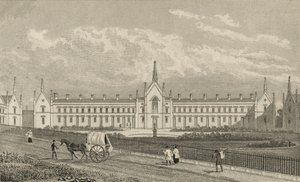 Le case di riposo di Whittington, Highgate, 1827