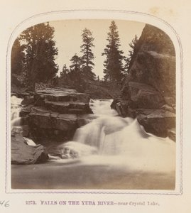 Cascate del fiume Yuba - vicino al Crystal Lake