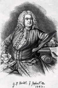 George Frederick Handel, 1749 da Thomas Hudson