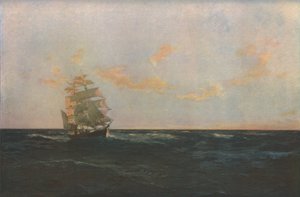 Un uomo in mare da Thomas J Somerscales