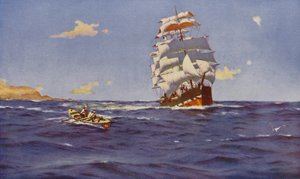 Al largo di Valparaiso da Thomas J. Somerscales