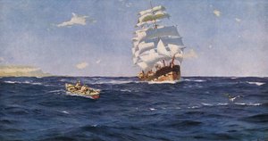 Al largo di Valparaíso da Thomas J. Somerscales