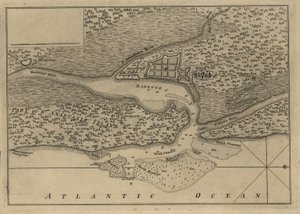 (Pianta della città e del porto di Sant