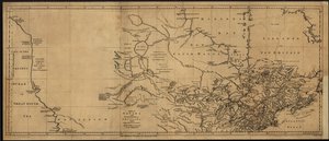 Mappa del Canada e della parte settentrionale della Louisiana con i paesi adiacenti. LOC 73695758 da Thomas Jefferys