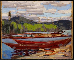 Barche, estate 1916 da Tom Thomson