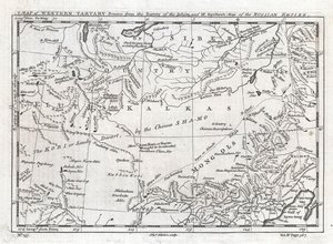 Una carta della Tartaria occidentale disegnata dal rilievo dei gesuiti e dalla carta dell