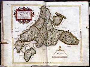 Mappa di Tingewick nel Buckinghamshire