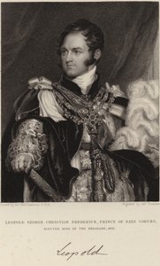 Re Leopoldo I del Belgio da Thomas Lawrence