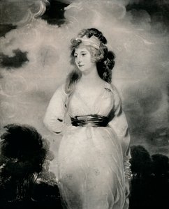 Lady Amelia Anne Hobart, Viscontessa Castlereagh, Marchesa di Londonderry, c1800 da Thomas Lawrence
