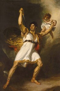 Ritratto di John Philip Kemble (1757-1823), a figura intera, come Rolla da Pizarro di Sheridan da Thomas Lawrence