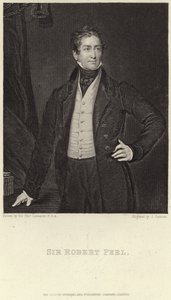 Ritratto di Sir Robert Peel da Thomas Lawrence