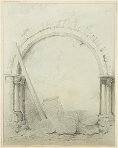 Archi e colonne nei locali di Mereweather tra Via Nicholas e Via Corn