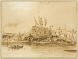 Molo di Eastern Wapping, varo dell