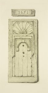 Metà del grande portale del 