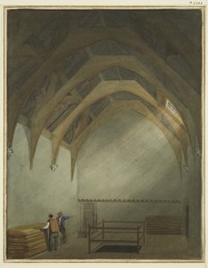 Sala nella casa del signor Attwood, adiacente alla Back Hall da Thomas Leeson the Elder Rowbotham