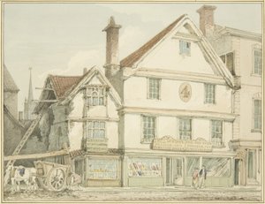 Angolo nord-ovest di Broadmead da Thomas Leeson the Elder Rowbotham