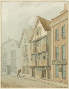 Vecchie case di fronte alla Merchants