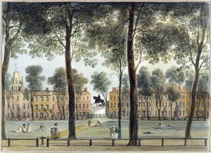 Queen Square, vista sud-est