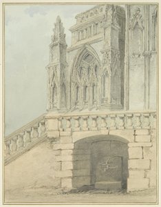 Condotto di Redcliffe e parte del portico nord da Thomas Leeson the Elder Rowbotham