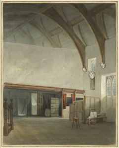 Stanza in una casa in Cider House Passage, vicino a Broad Street da Thomas Leeson the Elder Rowbotham