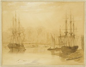 Ropewalk a Wapping, West Indiaman 
