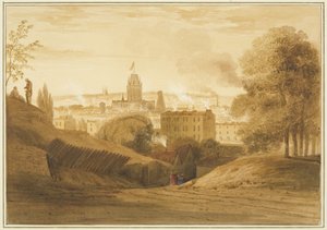 Vista da Bath Road, vicino ai Wells, Totterdown da Thomas Leeson the Elder Rowbotham