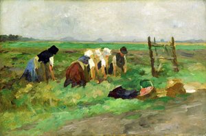 Lavoratori nei campi, c.1900 da Thomas Ludwig Herbst