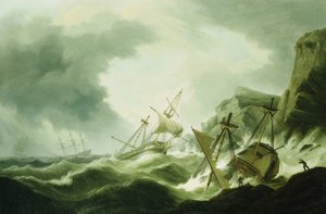 Un naufragio da Thomas Luny