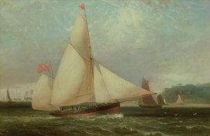 Lo Yacht Arundel del 12º Duca di Norfolk da Thomas Luny