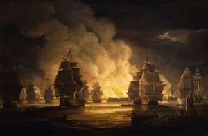 La battaglia di Algeri: il bombardamento, 1824
