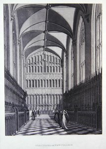 Cappella del New College da Thomas Malton Jnr.