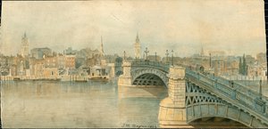 Panorama del Tamigi, lato nord, in 13 parti