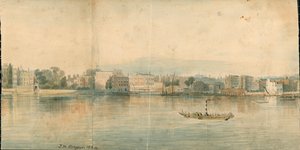 Panorama del Fiume Tamigi, Lato Nord, in 13 Parti da Thomas Mann Baynes