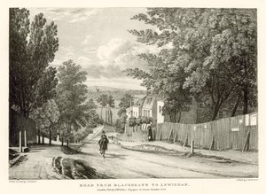 Strada da Blackheath a Lewisham, Londra da Thomas Mann Baynes