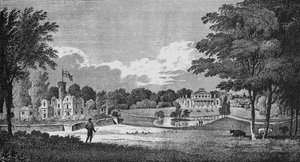 Il Padiglione, Hans Place, Chelsea, c1810 1911 da Thomas Mann Baynes