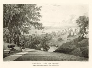 Woolwich dalla Rotonda, Londra da Thomas Mann Baynes
