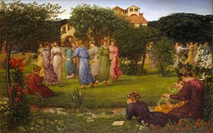 Le ragazze danzanti, 1882 da Thomas Matthews Rooke