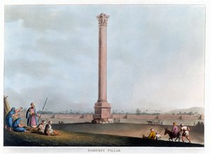 Colonna di Pompeo, Alessandria, Egitto da Thomas Milton