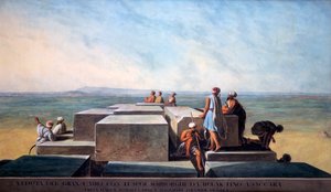 Cima della Prima Piramide di Giza da Thomas Milton