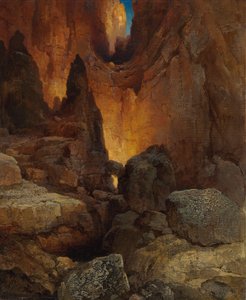 Un canyon laterale, Grand Canyon dell