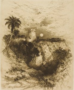Una torre di Cortez - Messico da Thomas Moran