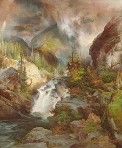 Bambini della montagna da Thomas Moran