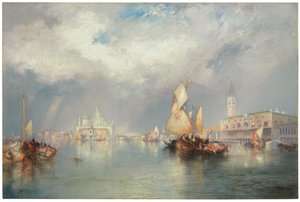 Canale Grande, Venezia da Thomas Moran