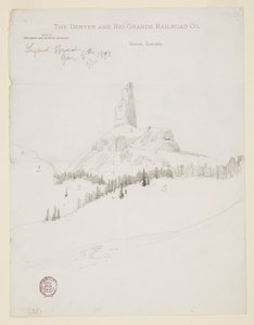 Lizard Head Peak, Colorado da Thomas Moran