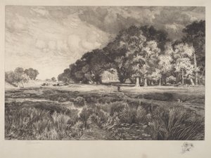 Paesaggio di Long Island da Thomas Moran