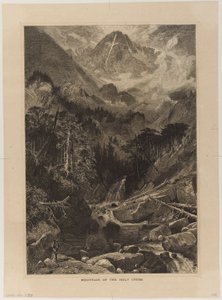 Montagna della Santa Croce, Colorado da Thomas Moran
