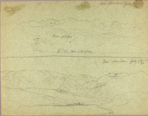 Vicino a Sheridan, 3 luglio 1892 da Thomas Moran